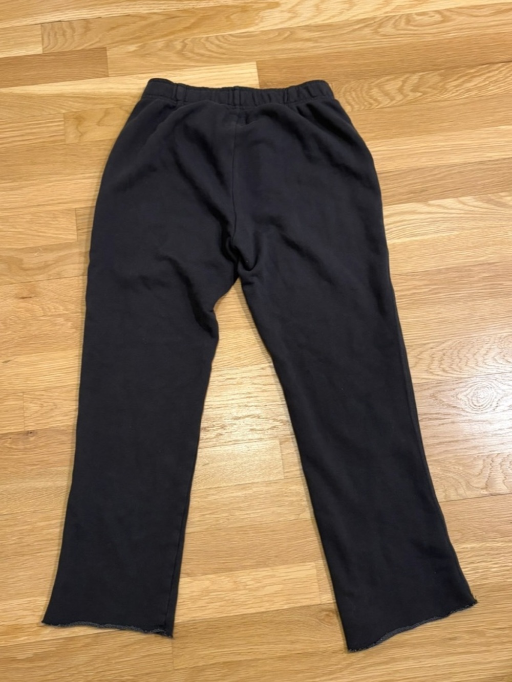 Aerie Slouchy Fleece Sweatpants Charcoal Size Extra Small - Picture 3 of 4
